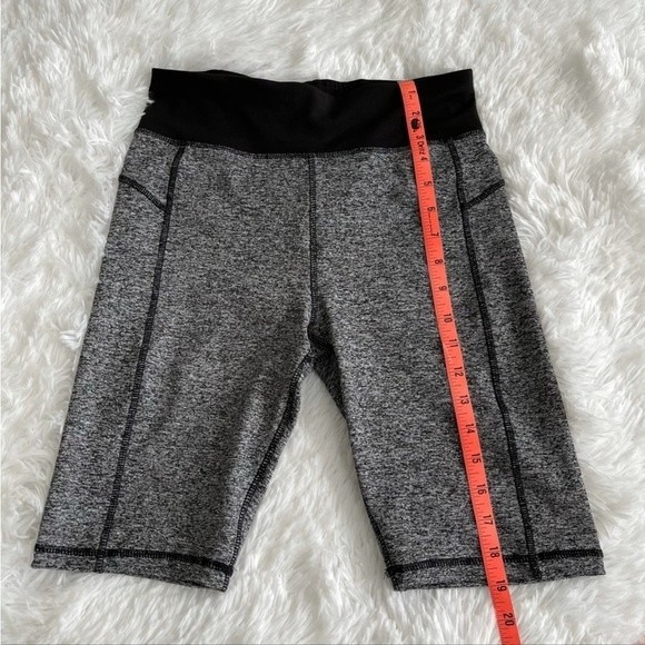 2 Set New Ebb & Flow Bike Shorts Athleisure High Waist Stretch Black Grey Size S - Picture 9 of 16